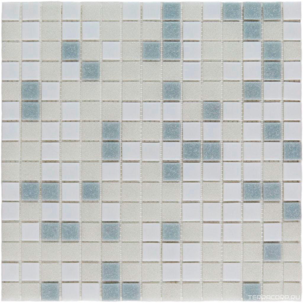 Мозаика Bonaparte Мозаика стеклянная Aqua 400 (на бумаге) (20x20x4) 32,7x32,7 Комбинированный, фото 3