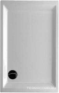 Поддон душевой прямоуг.140х90хh6.5cм, акрил, отверст.д/выпуска 90мм (без сифона и ножек) , ZZ Duravit Starck 720035