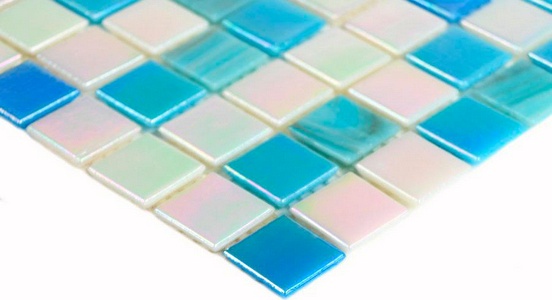 Мозаика Bonaparte Мозаика стеклянная Ocean  (20x20x4) 32,7x32,7 Комбинированный 