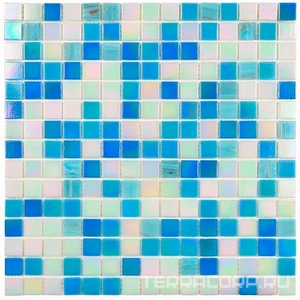 Мозаика Bonaparte Мозаика стеклянная Ocean  (20x20x4) 32,7x32,7 Комбинированный 