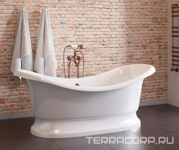 Ванна отдельностоящая 1890x870xh758мм, без слива-перелива, литой мрамор цв.белый глянец., Мальборо ZZ Астра-Форм мальборо Ванна Мальборо