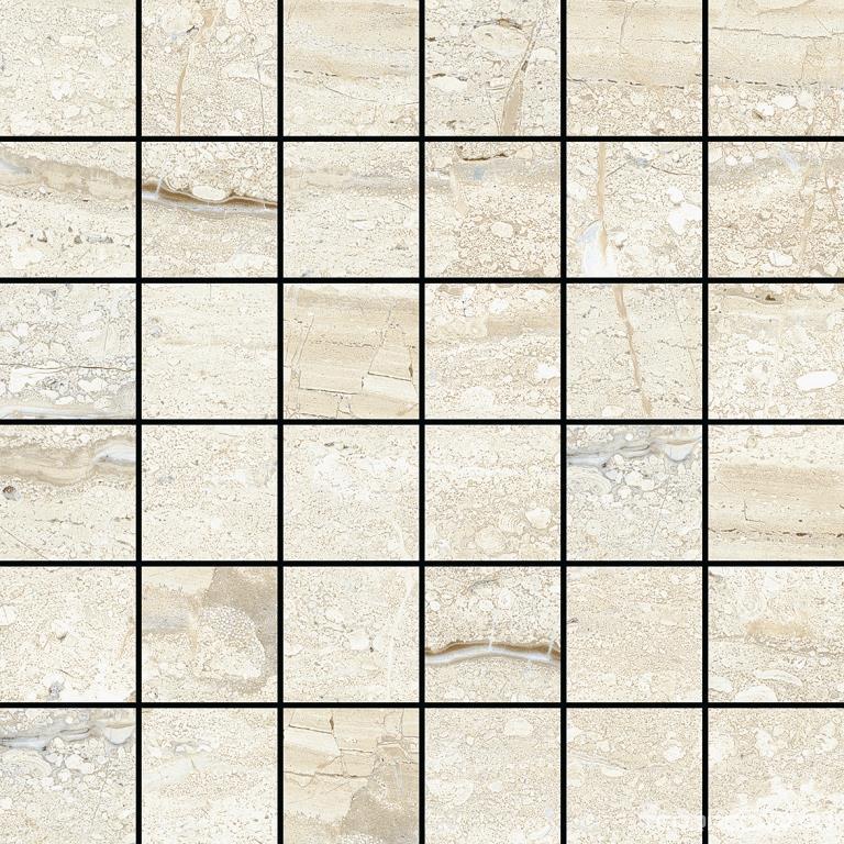 Мозаика Bonaparte Керамическая мозаика BEIRA MARFIL (10x48x48) 29.8x29.8 Бежевый, фото 3