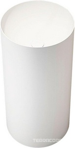 Раковина напольная 400х400х850мм, без отверстия для смесителя, без перелива, (иск.камень Solid Surface цв.белый мат), Vincea ZZ Vincea Раковины VBS-6SP01MW