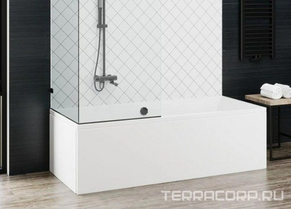 Ванна прямоугольная 190x90xh45см, без панели и каркаса, (акрил цв.белый), Сavallo ZZ Vagnerplast cavallo VPBA190CAV2X-04
