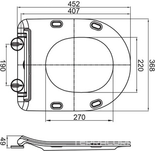 Сиденье для унитаза, с микролифтом,  ZZ BelBagno Sfera-Tor BB2034SC