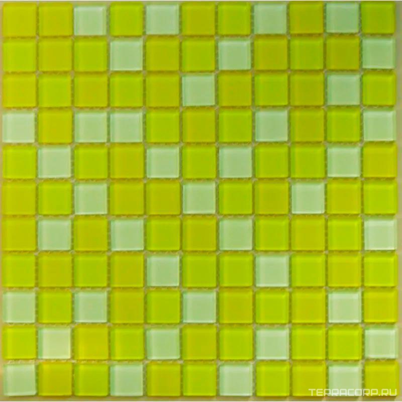 Мозаика Мастера Керамики Glass Мозаика FA046,048.080 (чип 25x25) 30х30 Желтый, фото 3