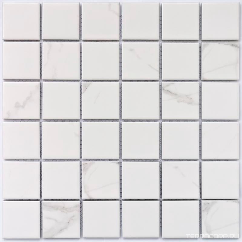 Мозаика Bonaparte Мозаика керамогранитная Calacatta-48 (48x48x6) 30,6x30,6 Комбинированный, фото 3