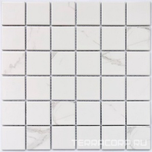 Мозаика Bonaparte Мозаика керамогранитная Calacatta-48 (48x48x6) 30,6x30,6 Комбинированный 