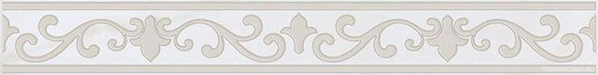 Бордюр Сари белый ZZ l6.3х50