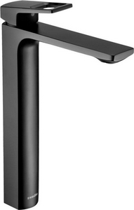 Смеситель для раковины, высокий, без д/к, (цв. черный), Kronos ZZ Swedbe kronos 2015B