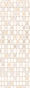 Керамическая плитка Eletto Malwiya Декор  Milk Geometria24.2x70 Белый 
