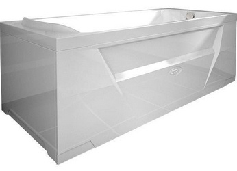 Ванна акрил. "ЛАРЕДО-СТАНДАРТ-CHROME", 1700х780, правая, ГМ6, СМ6, АМ10, фронт.панель, слив.перелив в комплекте XX