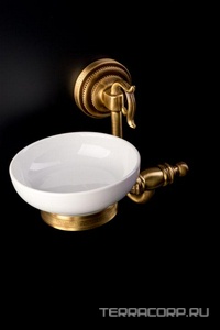 Мыльница medici, подвесная, крепеж в комплекте, бронза ZZ Boheme Medici 10603