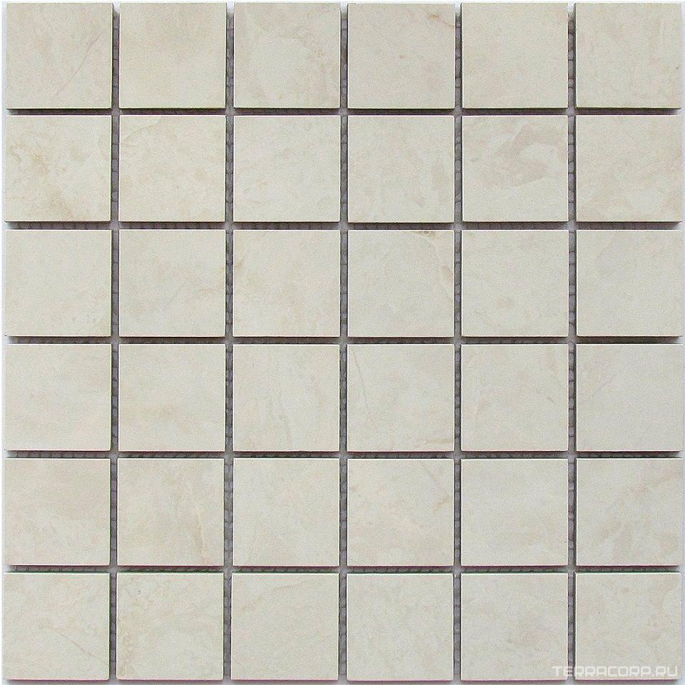 Мозаика Bonaparte Мозаика керамогранитная Perf ivory (48x48x10) 30x30 Комбинированный, фото 3