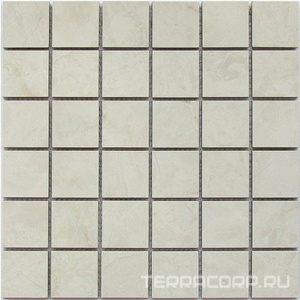 Мозаика Bonaparte Мозаика керамогранитная Perf ivory (48x48x10) 30x30 Комбинированный 