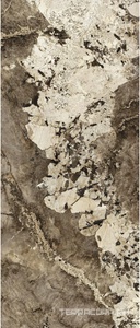 Керамогранит FMAX FMAX  120x270 Milan Brown 6 mm  glossy 120x270 Серый 