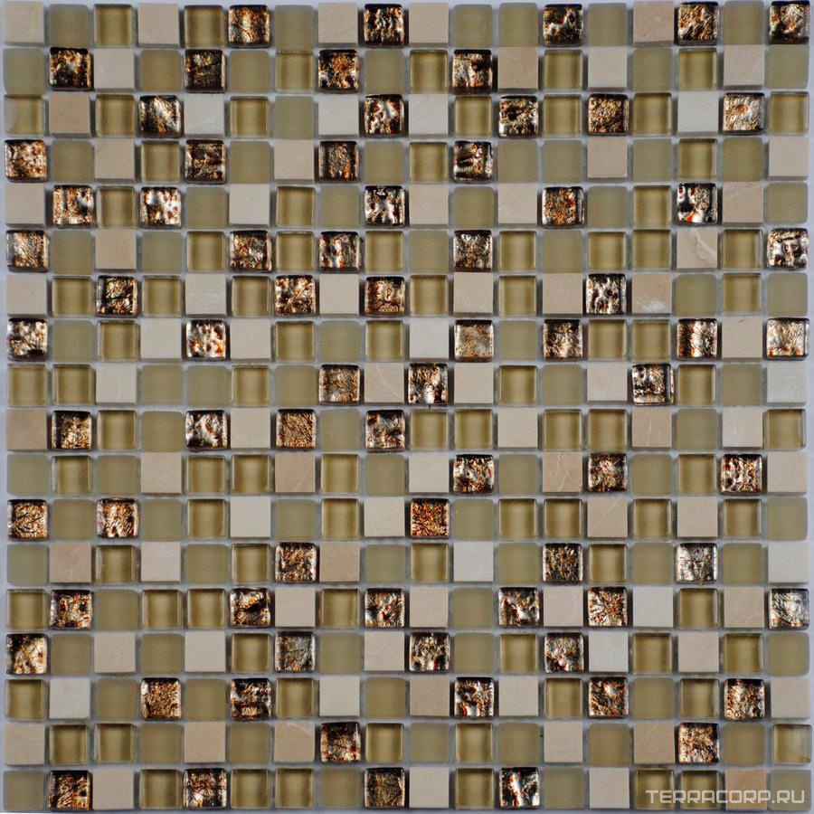 Мозаика Спектр-М Микс стекло Мозаика из стекла на сетке SK10-192 30x30 Комбинированный, фото 3