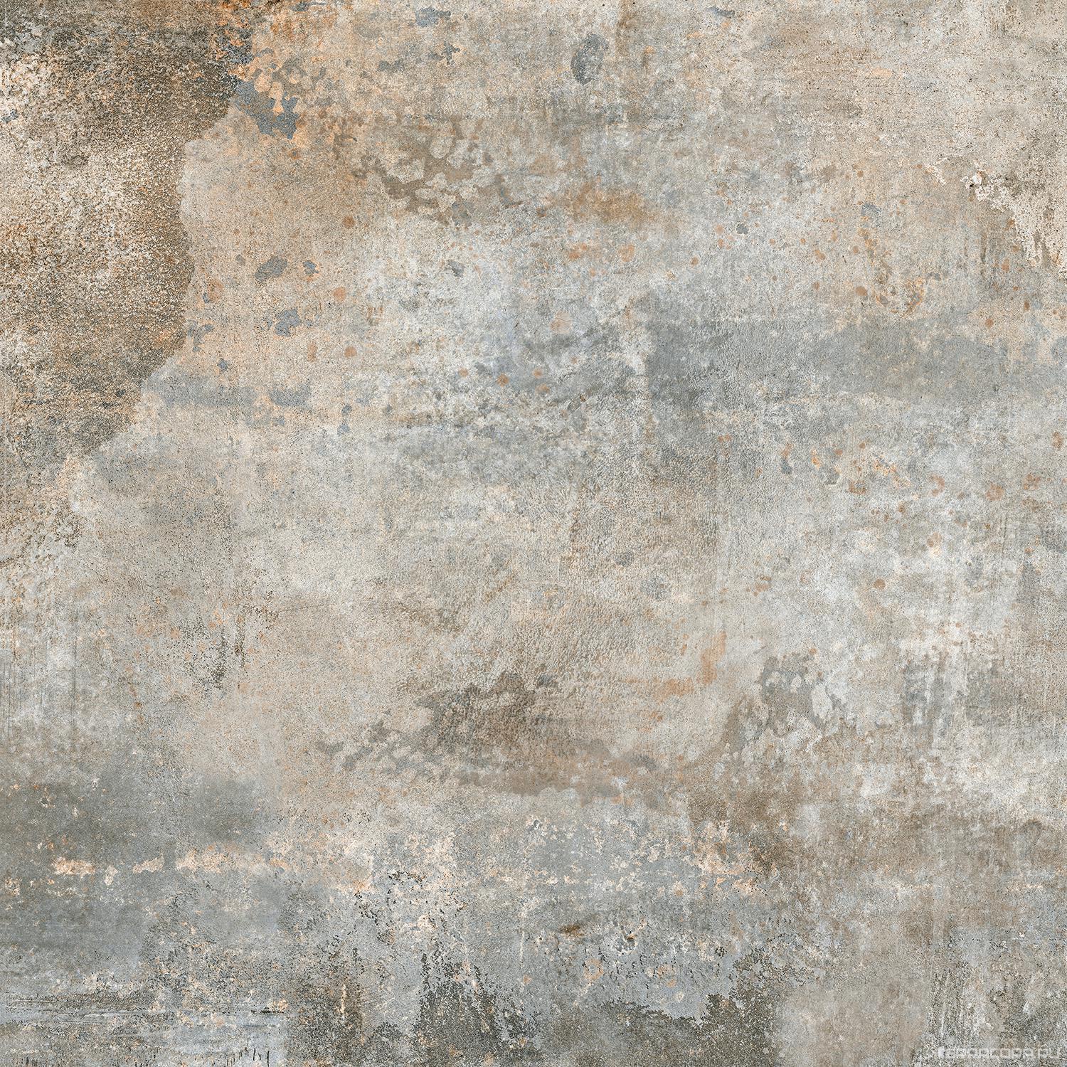 Керамогранит Pamesa Rusty Metal Silver Luxglass 120x120 Rec. Комбинированный, фото 6