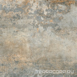 Rusty Metal Silver Luxglass 120x120 Rec.