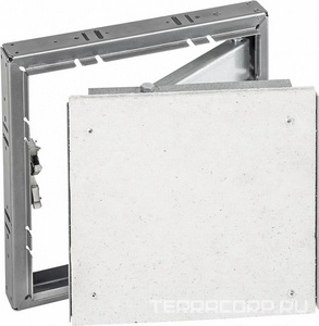 Люк под плитку нажимной 20х40  см,  материал- сталь ZZ Event ЛКО 20x40ЛКО