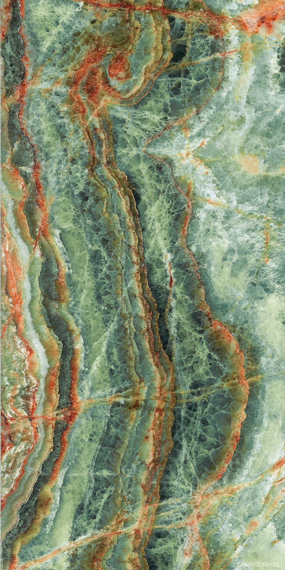 Керамогранит Sant Agostino Star Onyx Emerald 90180 Kry (п.п.) 90x180 Комбинированный, фото 4
