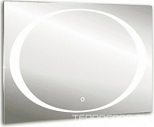 Зеркало с внутренней подсветкой 915 х h685, сенсор ZZ