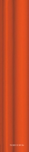 Керамическая плитка Kerama Marazzi Клемансо Багет  оранжевый бор. стена 15х3 ZZ Оранжевый 