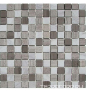 Мозаика Спектр-М Натуральный камень Мозаика из камня на сетке M20-083-23T 30x30 Комбинированный 