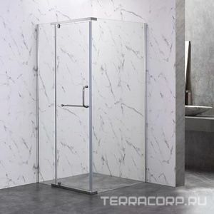 Душевой угол -19 Арт. 19-12090-01-C6  профиль хром, стекло прозрачное 6 мм  ZZ Veconi RV RV19-12090-01-C5