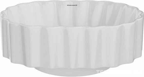 Раковина 50 см ARTBASIN Conchiglia, цв белый глянцевый , БЕЗ донного клапана Kerama Marazzi Artbasin CC.wb.50\WHT