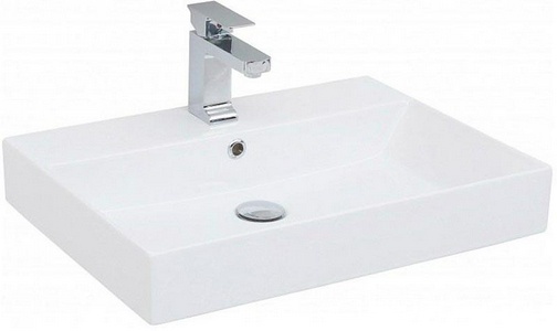 Раковина - столешница 70 cm  (SLIM SYNERGY) Sanovit (без тумбы не продается), цв. белый Aquanet Универсал 198207