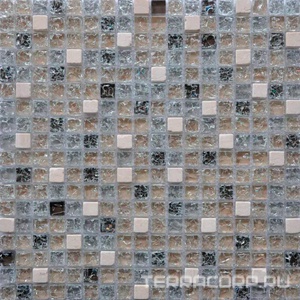 Мозаика Мастера Керамики Glass Мозаика  GS100B (чип 15х15мм)ZZ30x30 n/a 