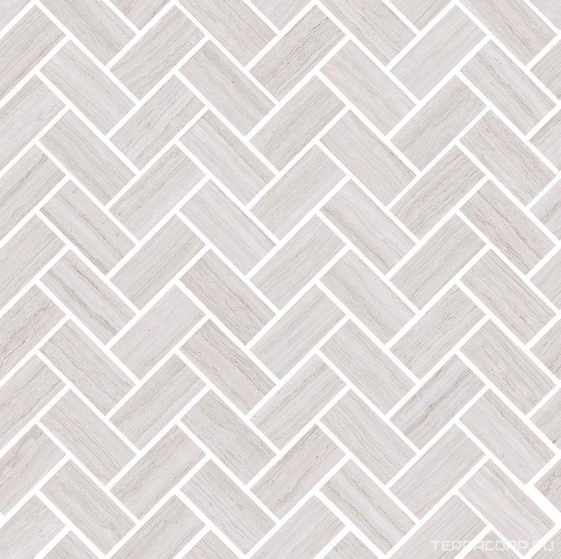 Мозаика Kerama Marazzi Грасси Декор серый светлый мозаичный напольный B XX30x31.5 Серый, фото 3
