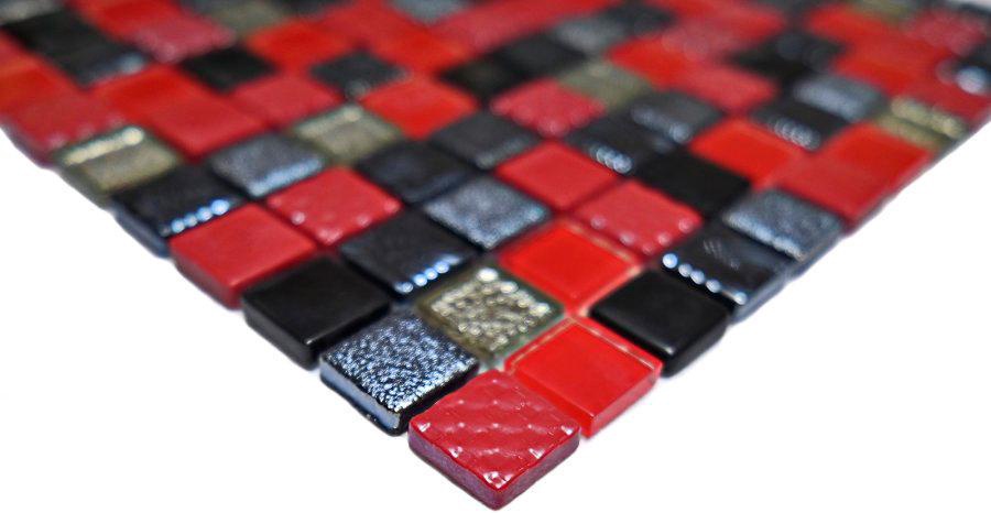 Мозаика Bonaparte Мозаика стеклянная Poker (23x23x6) 30x30 Комбинированный, фото 4