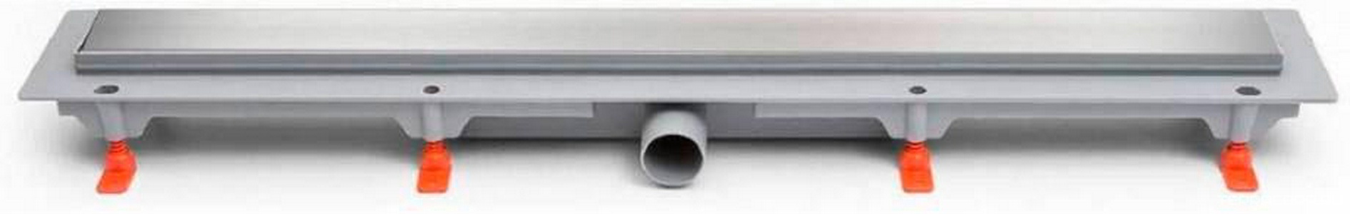 Водоотводящий желоб 750 мм KLASIK, с решеткой под плитку (стальная окантовка) ZZ Veconi Универсал V750KN