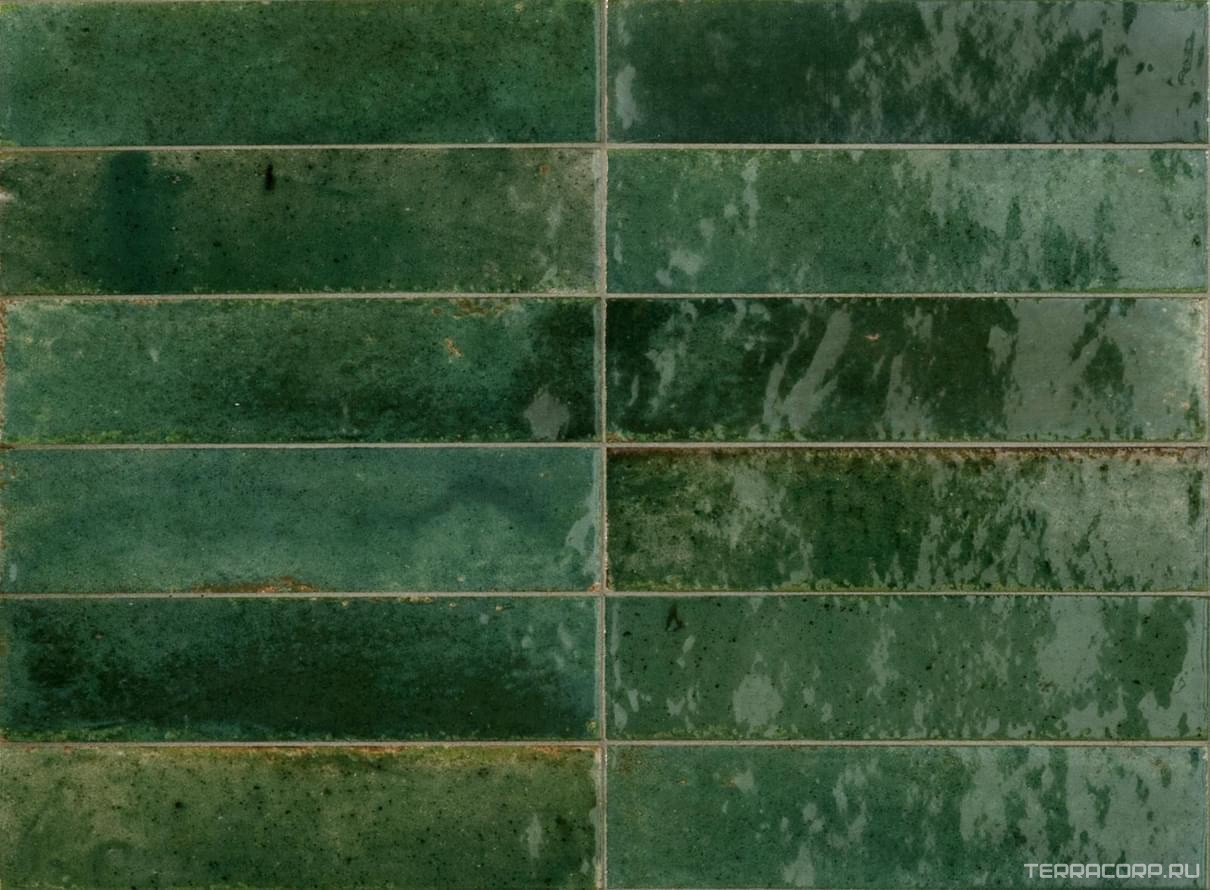 Керамогранит Marazzi Lume Green ZZ6x24 Зеленый, фото 3