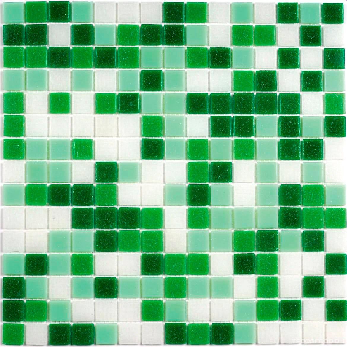 Мозаика Bonaparte Мозаика стеклянная Jasmin (20x20x4) 32,7x32,7 Комбинированный, фото 3