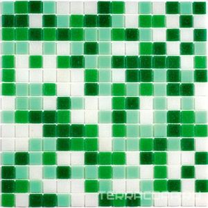 Мозаика Bonaparte Мозаика стеклянная Jasmin  (20x20x4)  32,7x32,7 Комбинированный 