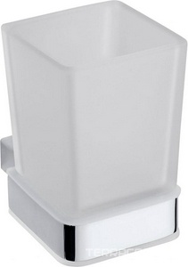 Стакан для зубных щеток (цв. хром),  ZZ Bemeta Via 135011012