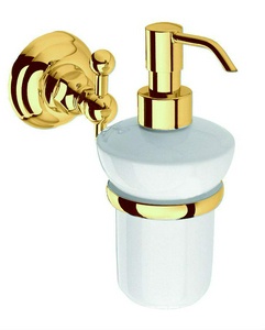 Дозатор настенный (цв. бронза/керамика),  ZZ Nicolazzi Classica 1489 BZ