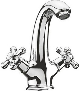 Смеситель для раковины, с д/к, (цв. хром),  ZZ Cezares Retro RETRO-C-LS1-01