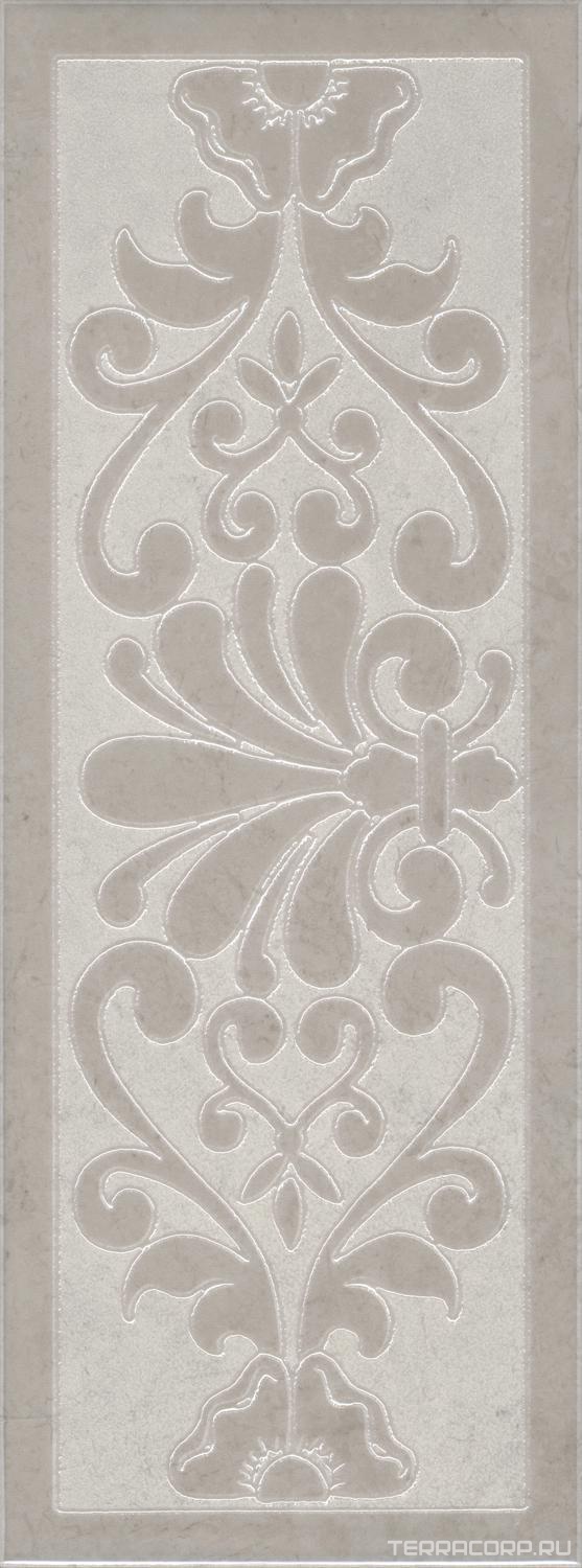 Керамическая плитка Kerama Marazzi Монсанту Декор 2 серый светлый 15х40 Серый, фото 7
