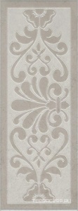 Керамическая плитка Kerama Marazzi Монсанту Декор  2 серый светлый 15х40 Серый 