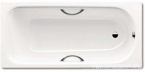 Стальная ванна Kaldewei Advantage Saniform Plus Star 337 с покрытием Easy-Clean| 180x80x43