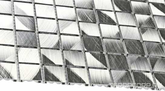 Мозаика Bonaparte Керамическая мозаика Metal (4x20x20) 30.5x30.5 Серебряный 