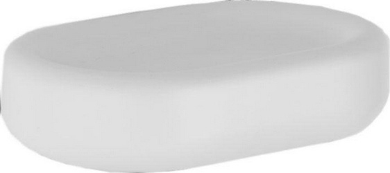 Мыльница настольная (белая керамика), Goccia XX