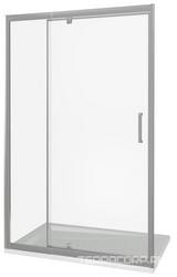 Душевое ограждение распашное Orion WTW-PD-110-C-CH , стекло прозрачное 6мм. профиль хром XX