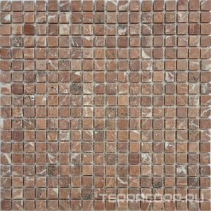 Мозаика Спектр-М Натуральный камень Мозаика из камня на сетке М20-358-15Т 30.5x30.5 Комбинированный 