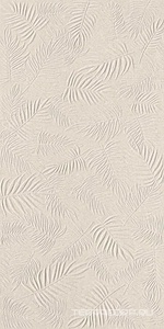 Керамическая плитка Atlas Concorde Italy 3D Wall Carve  Leaf Ivory 40x80 ZZ Бежевый 