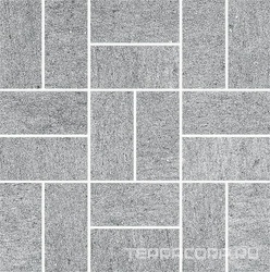 Ньюкасл серый мозаичный дек. стена 30*30| XX